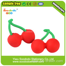 Novelty Cherry Shaped Eco-friendly Eraser